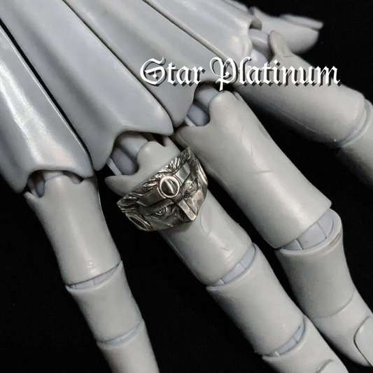 Star Platinum Inspired Ring – JoJo Stardust Crusaders Stand Jewelry
