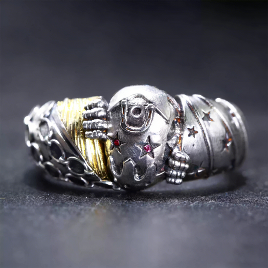 Tusk ACT 4 Inspired Ring – JoJo Steel Ball Run Johnny Joestar Fan Jewelry