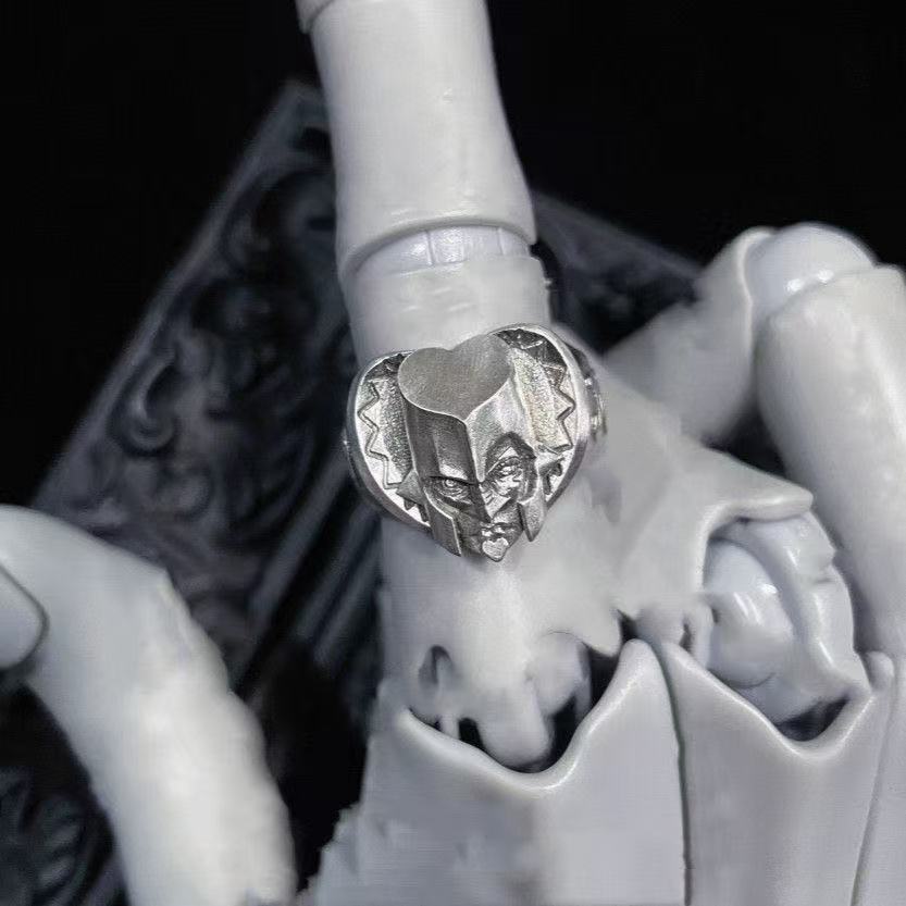 Josuke Higashikata Inspired Ring – JoJo Diamond Is Unbreakable Fan Jewelry