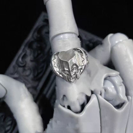 Josuke Higashikata Inspired Ring – JoJo Diamond Is Unbreakable Fan Jewelry