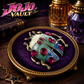 JoJo’s Bizarre Adventure Golden Wind Blue Crystal Beetle Brooch | Giorno Giovanna-Inspired Anime Style Jewelry Pin