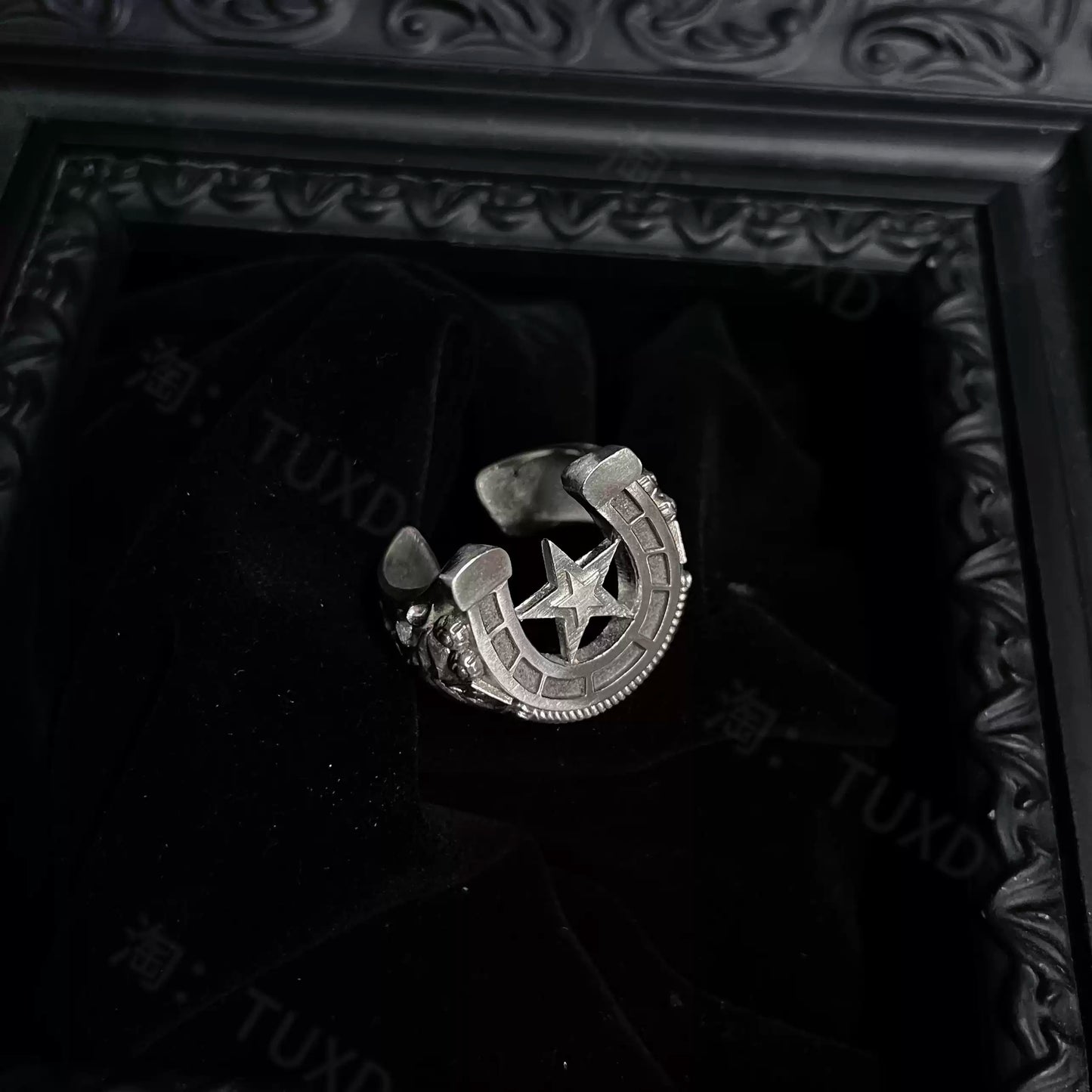 Gyro & Johnny Inspired Adjustable Horseshoe Ring – JoJo Steel Ball Run Ring