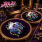 JoJo’s Bizarre Adventure Golden Wind Blue Crystal Beetle Brooch | Giorno Giovanna-Inspired Anime Style Jewelry Pin