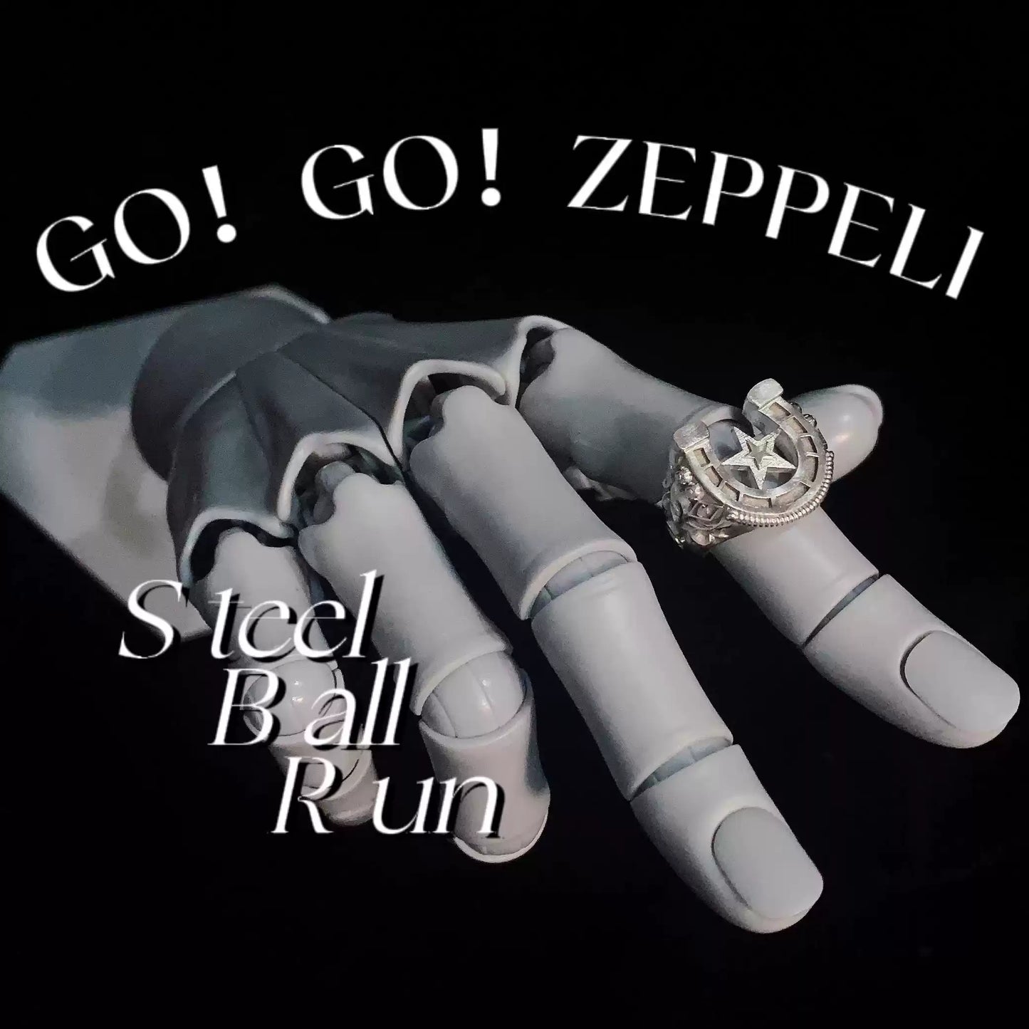 Gyro & Johnny Inspired Adjustable Horseshoe Ring – JoJo Steel Ball Run Ring