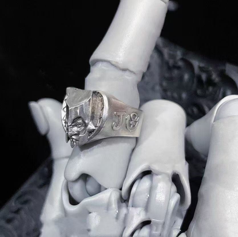 Josuke Higashikata Inspired Ring – JoJo Diamond Is Unbreakable Fan Jewelry