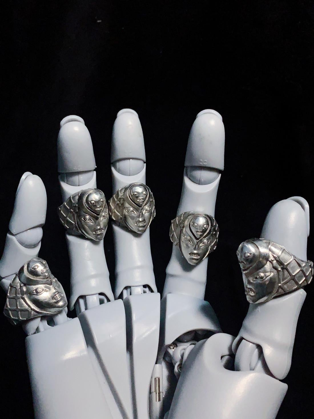 Diavolo Inspired Ring – JoJo Golden Wind Fan Jewelry